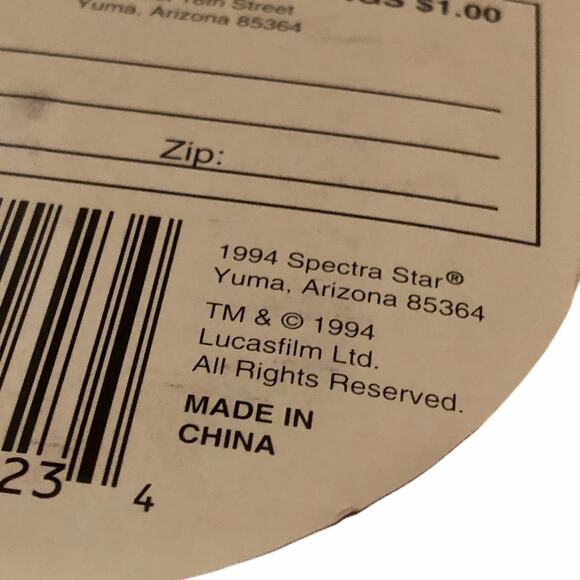 Spectra Star Star Wars 1994 Stormtrooper 3-D YO-YO - Picture 5 of 5